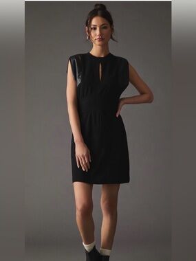 Grey State Rue Black Mini Dress - XL